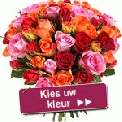 Multi colour bouquet