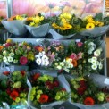 Bouquet sales at Shop